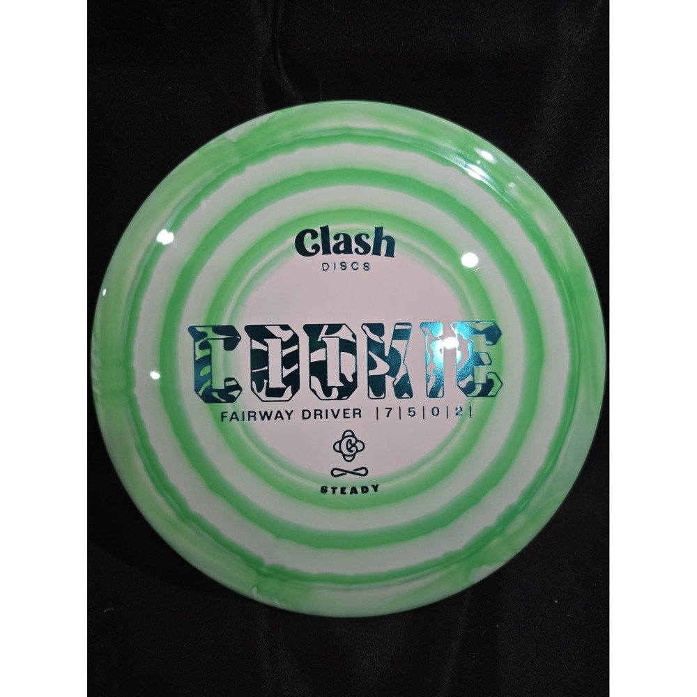 Clash Discs Steady Ring Cookie Fairway Driver 7/5/0/2 Green White 172g